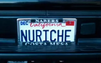 Nuriche License Plate